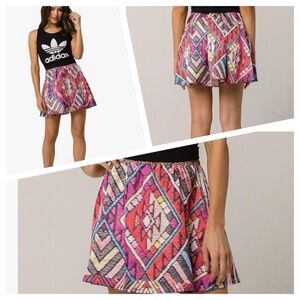 Adidas Originals Multi Color Farm Skirt Women's size S